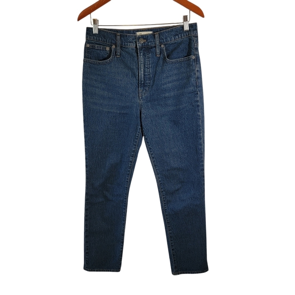 Madewell The Perfect Vintage Jeans Sz 28 High-Rise Straight Y2K Casual College
